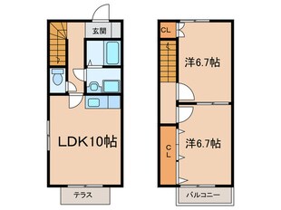 カトゥレ－ヴの物件間取画像